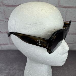 Chanel Acetate Crystal CC Shield Sunglasses 5497-B-A